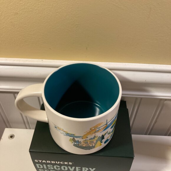 Starbucks Discovery Series 14oz Mug Maine New In Box Hard To Find - Picture 2 of 5
